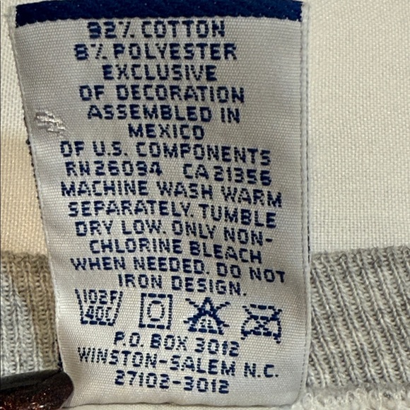 Champion Gray Crewneck Sweatshirt with Park City Print Size Large - Picture 3 of 8